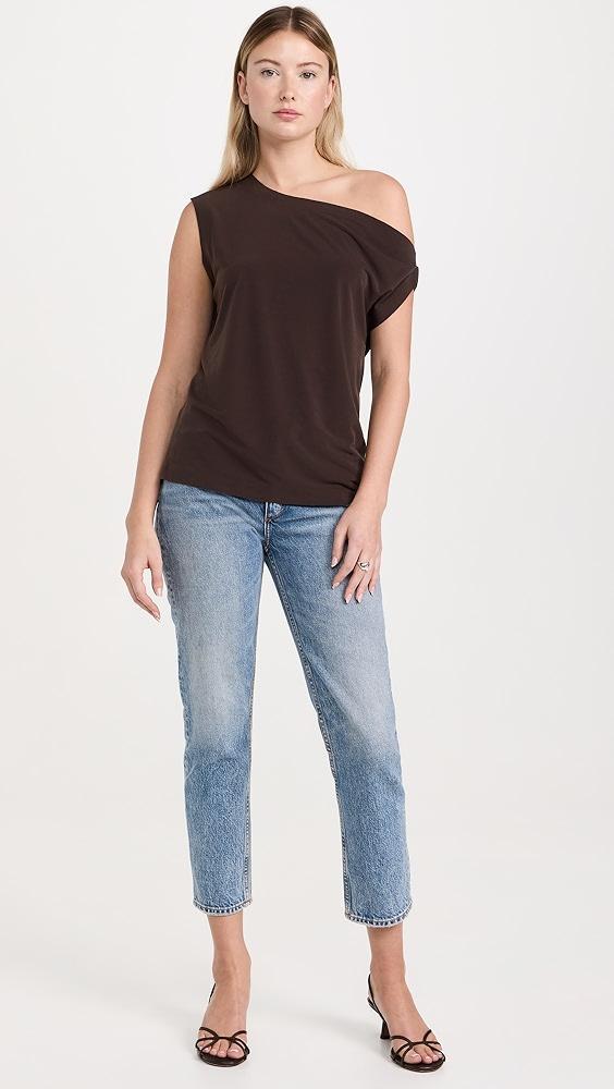 Norma Kamali Drop Shoulder Top | Shopbop Product Image