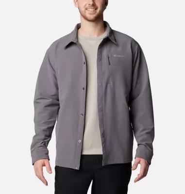 Columbia Men's Black Mesa Shirt Jacket- Product Image