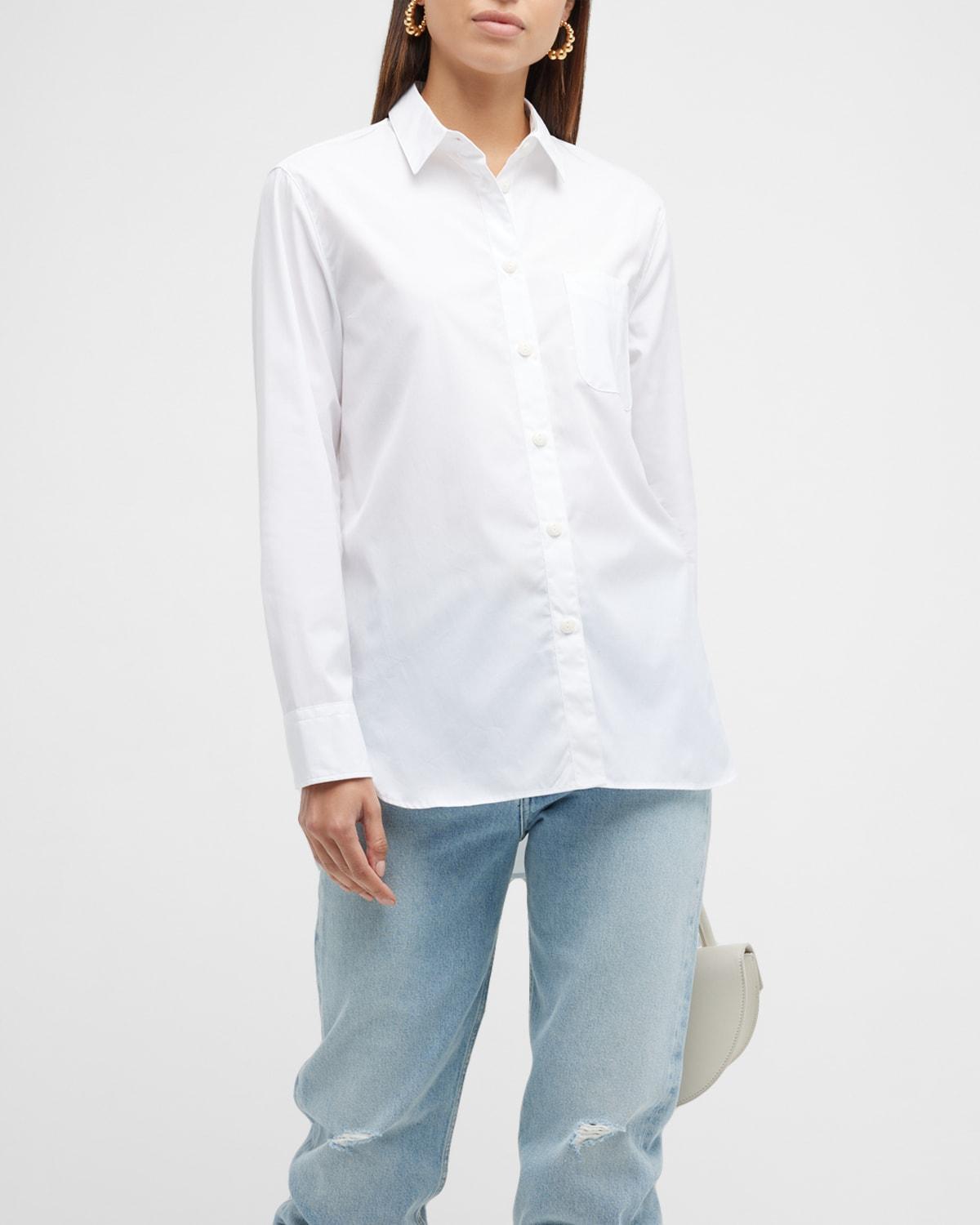 rag & bone ICONS Maxine Cotton Poplin Button-Up Shirt Product Image