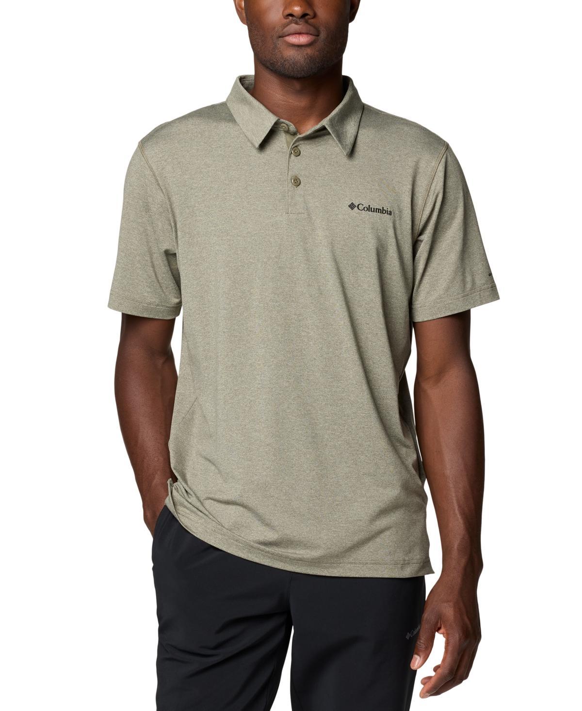 Columbia Mens Carter Short Sleeve Performance Crest Polo Product Image