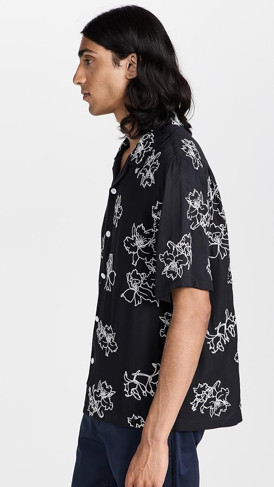 rag & bone Avery Resort Embroidered Shirt | Shopbop Product Image