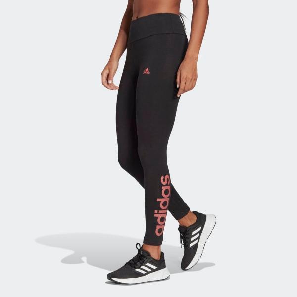 ESSENTIALS HIGH-WAISTED LOGO LEGGINGS Product Image