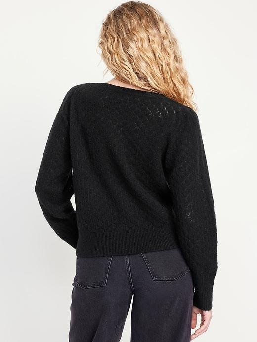 Pointelle Sweater Product Image