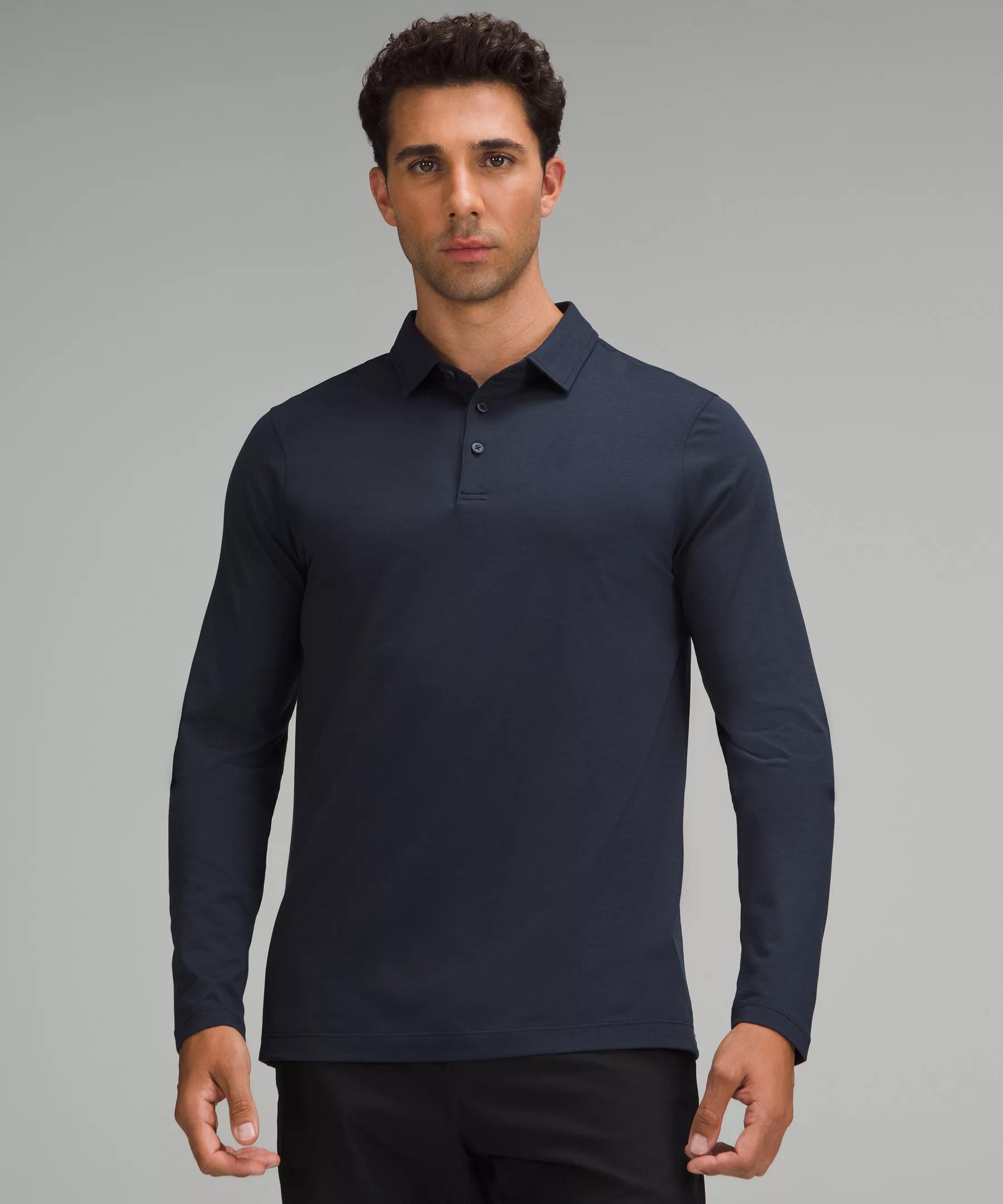 Evolution Long-Sleeve Polo Shirt Product Image