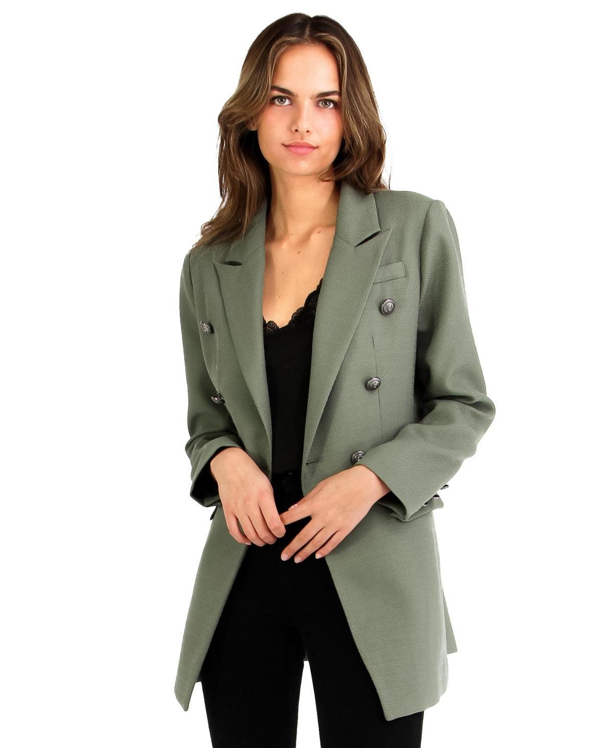 Belle & Bloom Womens Princess Polina Textured Weave Blazer product image