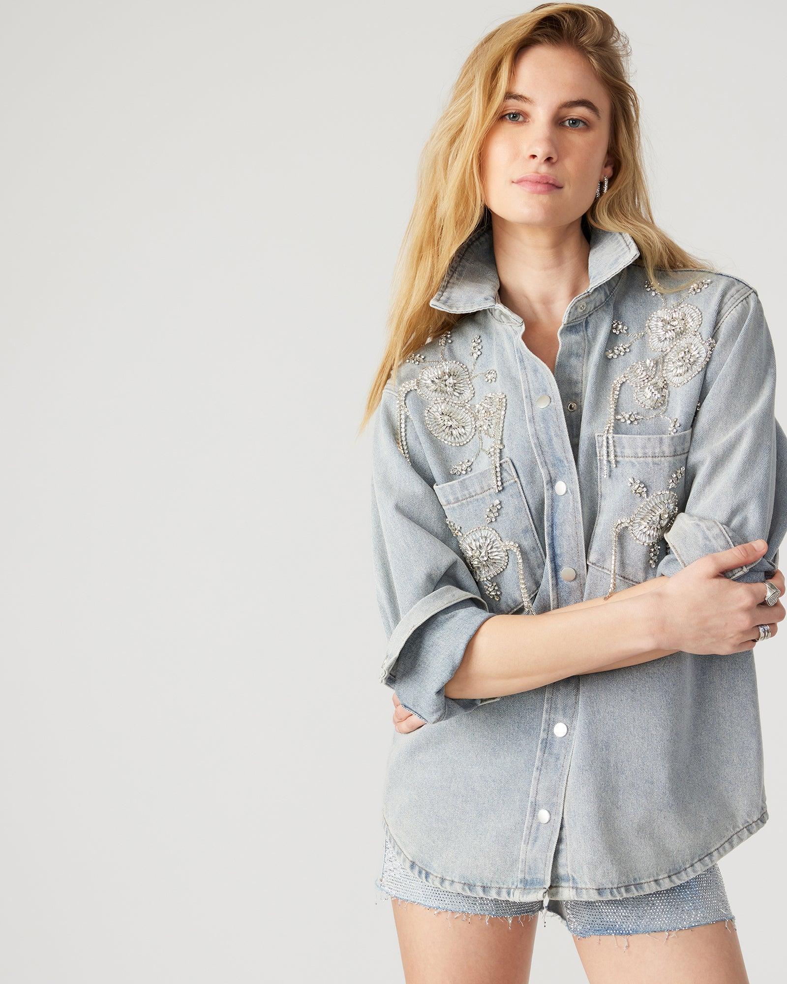 VENICE DENIM JACKET Female Product Image