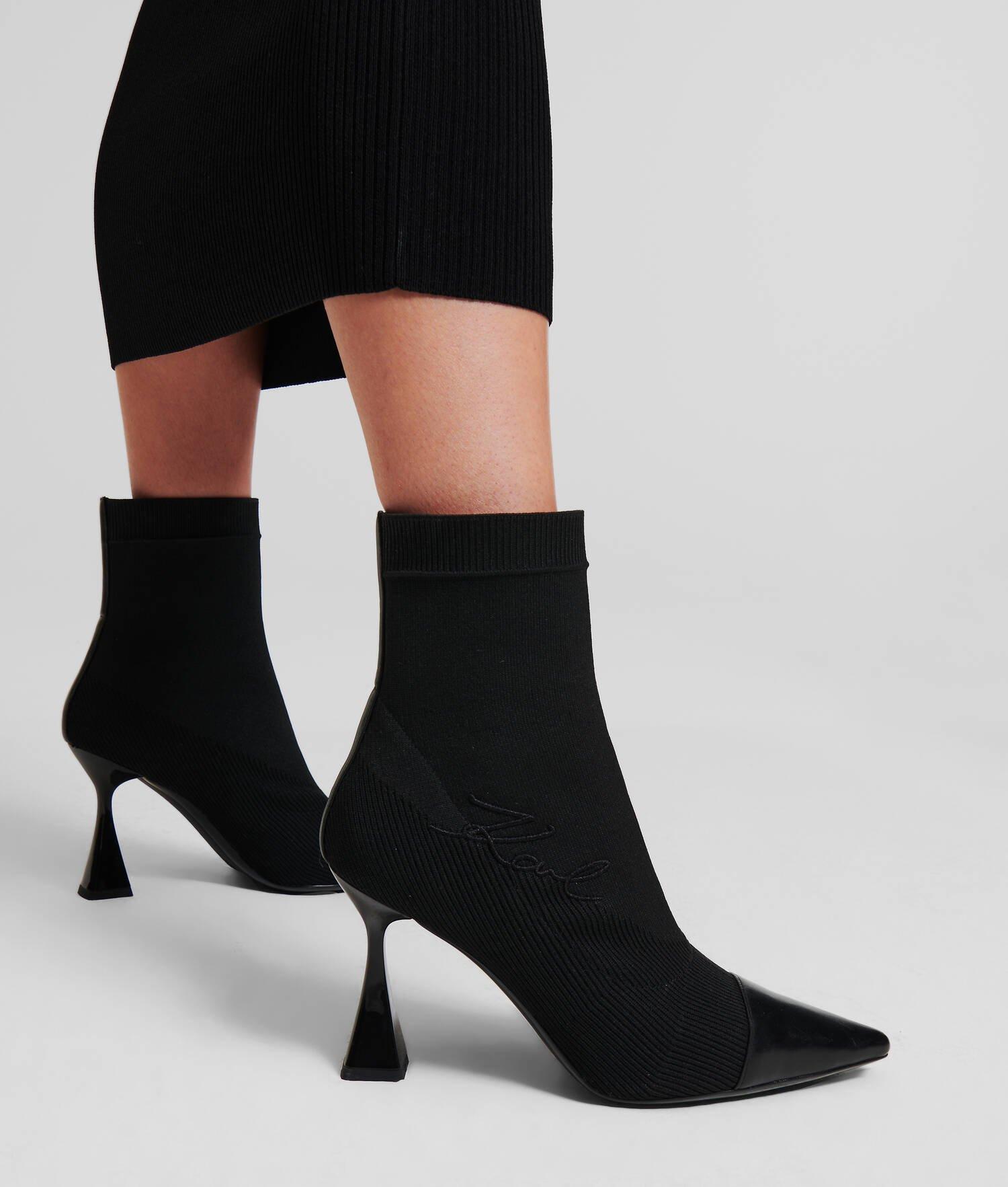 DEBUT II KNIT ANKLE BOOTS Product Image