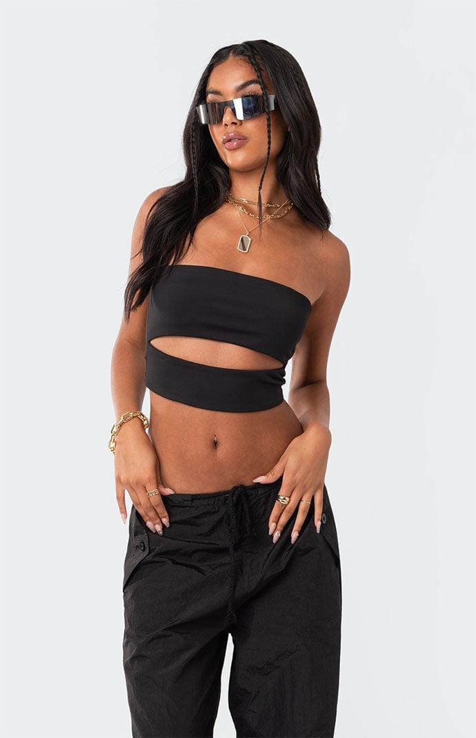 Edikted Womens Darcey Cut-Out Tube Top product image