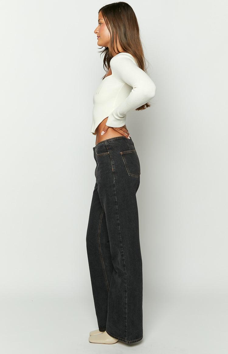 Lioness Practical Magic Charcoal Jeans Product Image