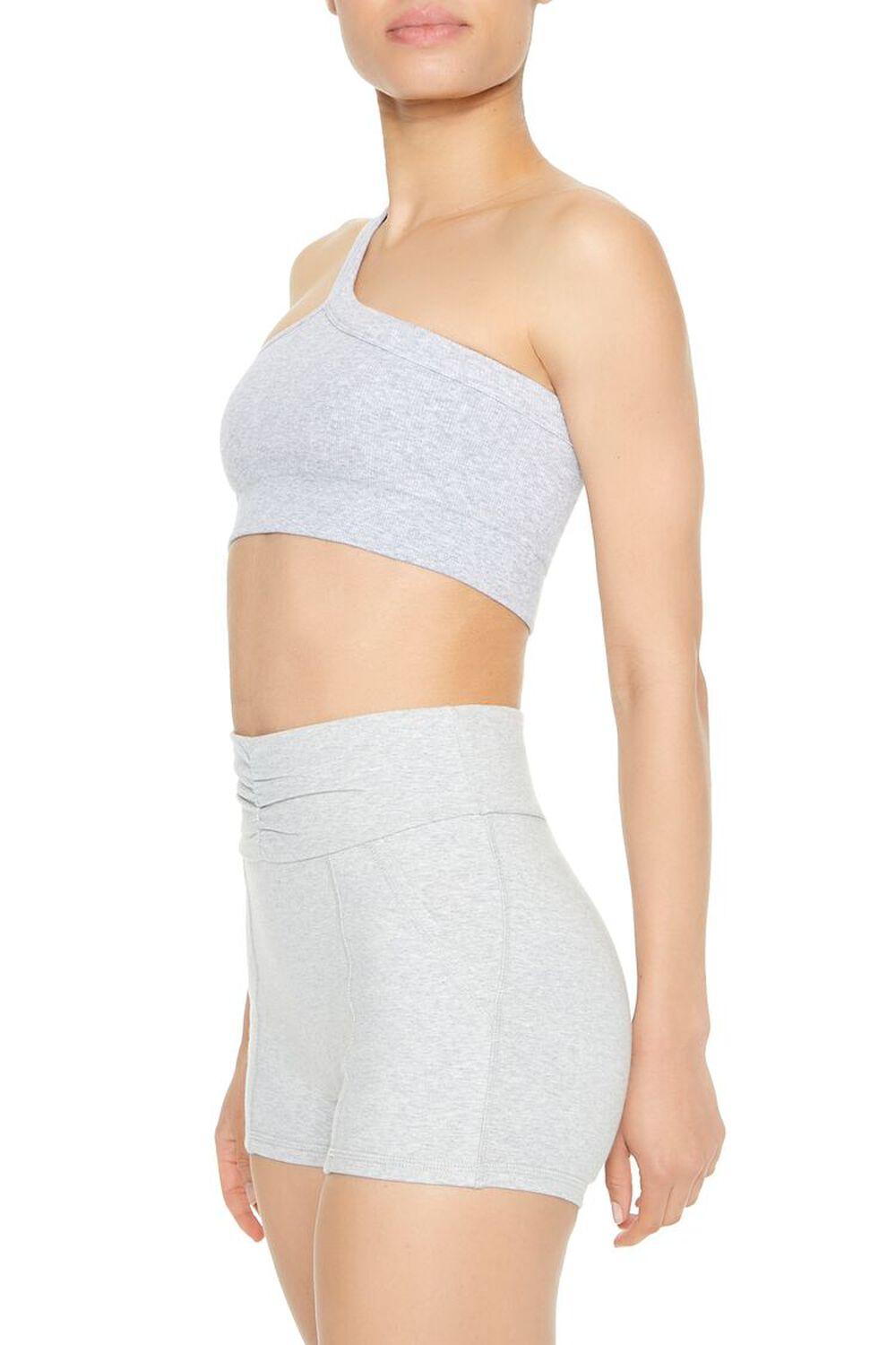 Seamless One-Shoulder Sports Bra | Forever 21 Product Image