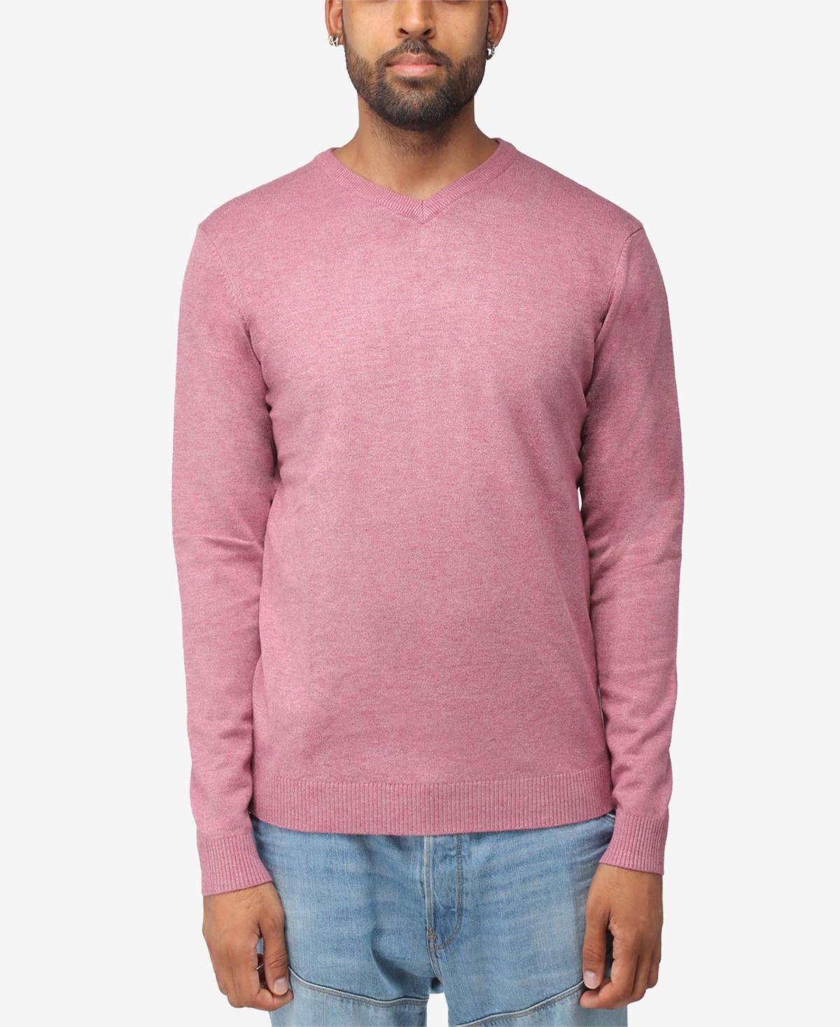 Mens Xray Fitted V-Neck Sweater Product Image