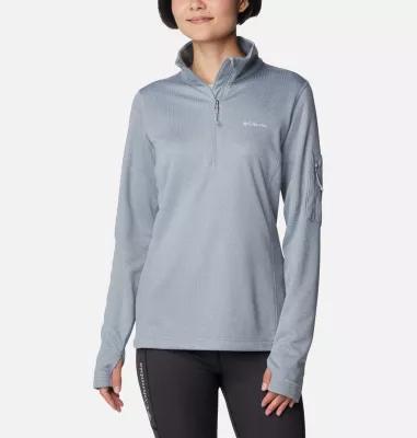 Columbia Women's Park View Grid Half Zip Fleece Pullover- Product Image