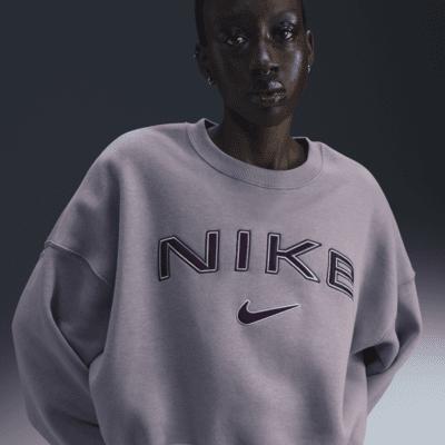 Nike Sportswear Phoenix Fleece Women's Over-Oversized Crew-Neck Logo Sweatshirt Product Image