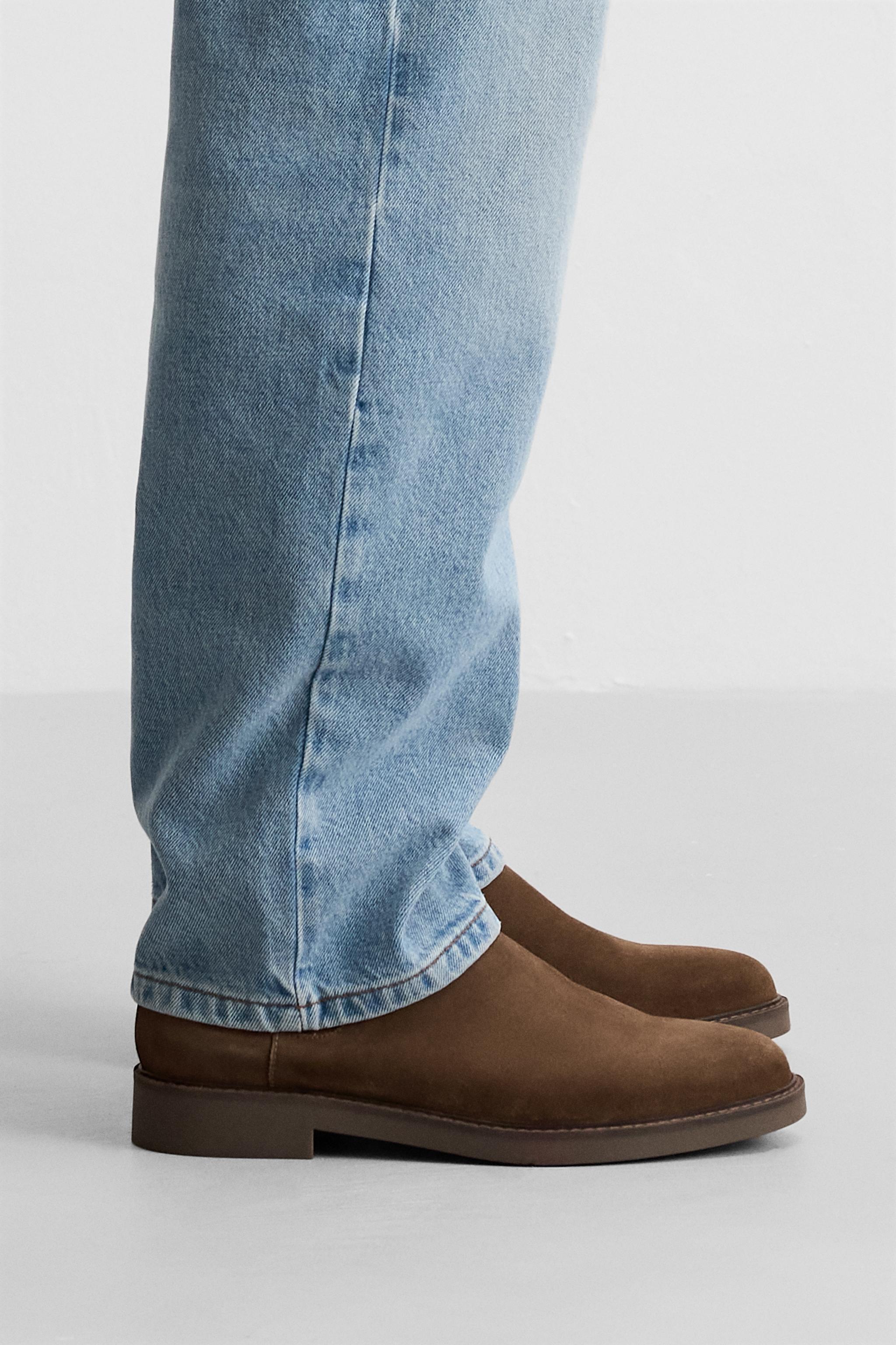 LEATHER CHELSEA BOOTS Product Image