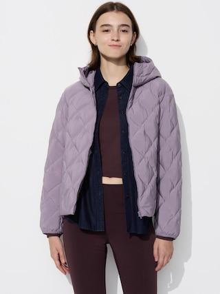 Womens Pufftech Parka Purple 2XL UNIQLO US Product Image