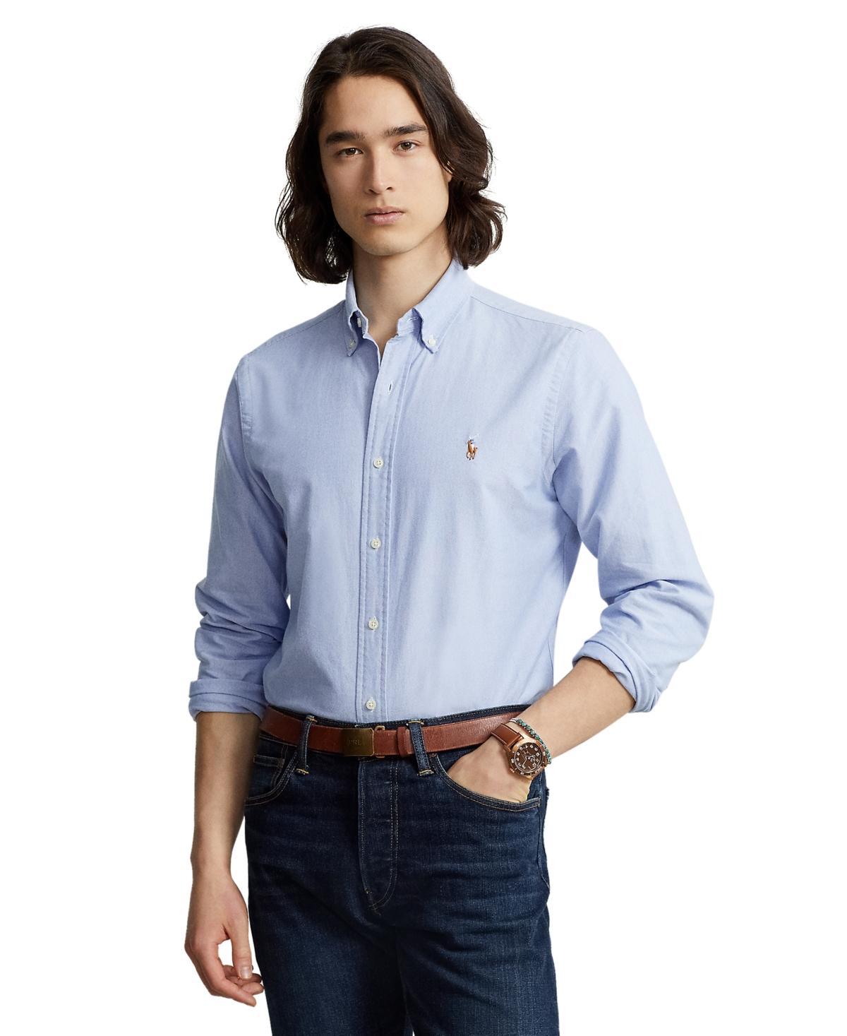 Polo Ralph Lauren Classic Oxford Button-Down Sport Shirt Product Image