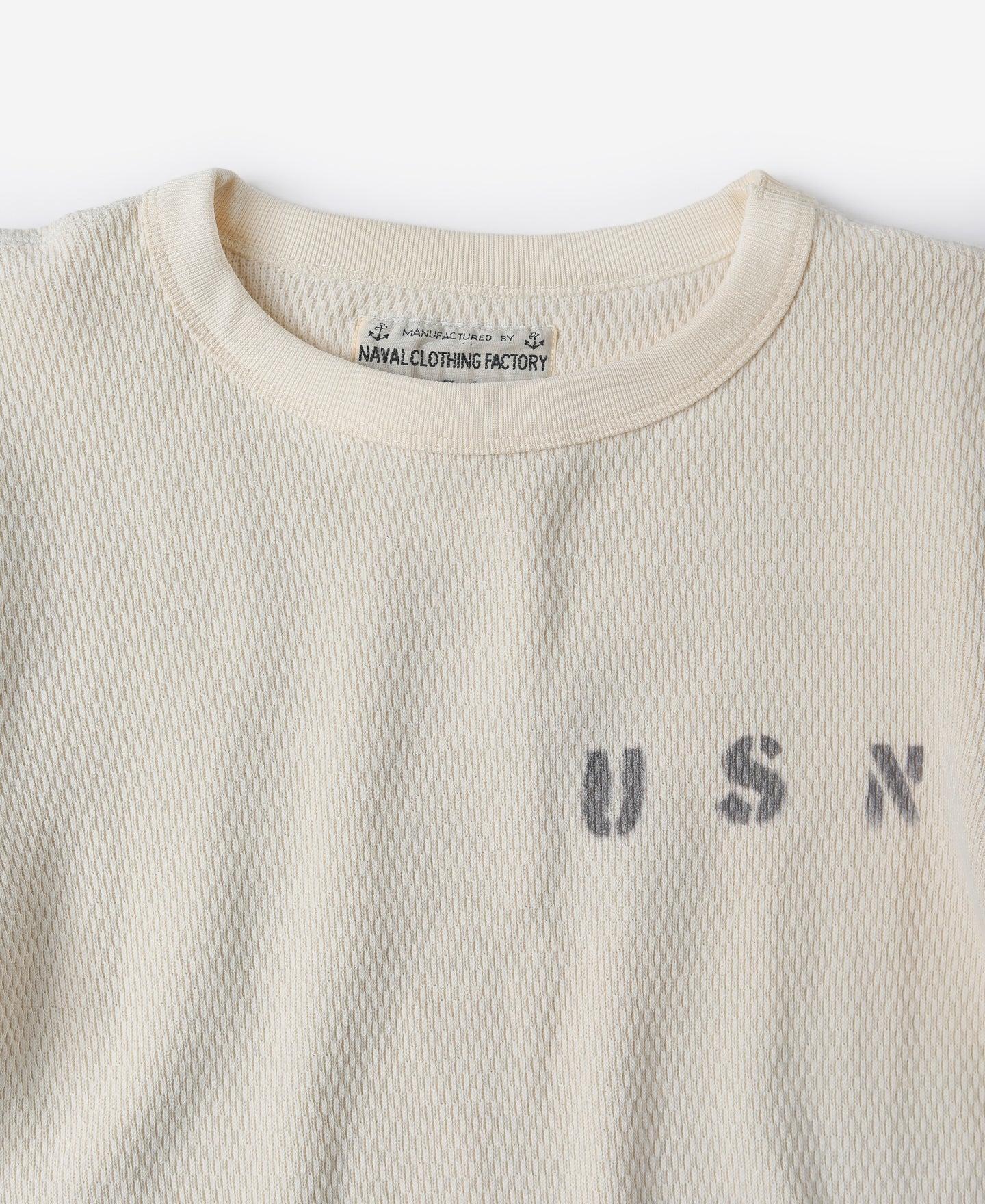 US Naval Raschel Knitting Waffle Thermal Shirt Product Image