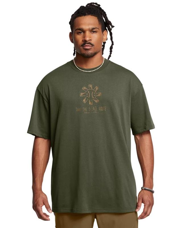 Men's UA Heavyweight Oversized Scenic Route Short Sleeve Product Image