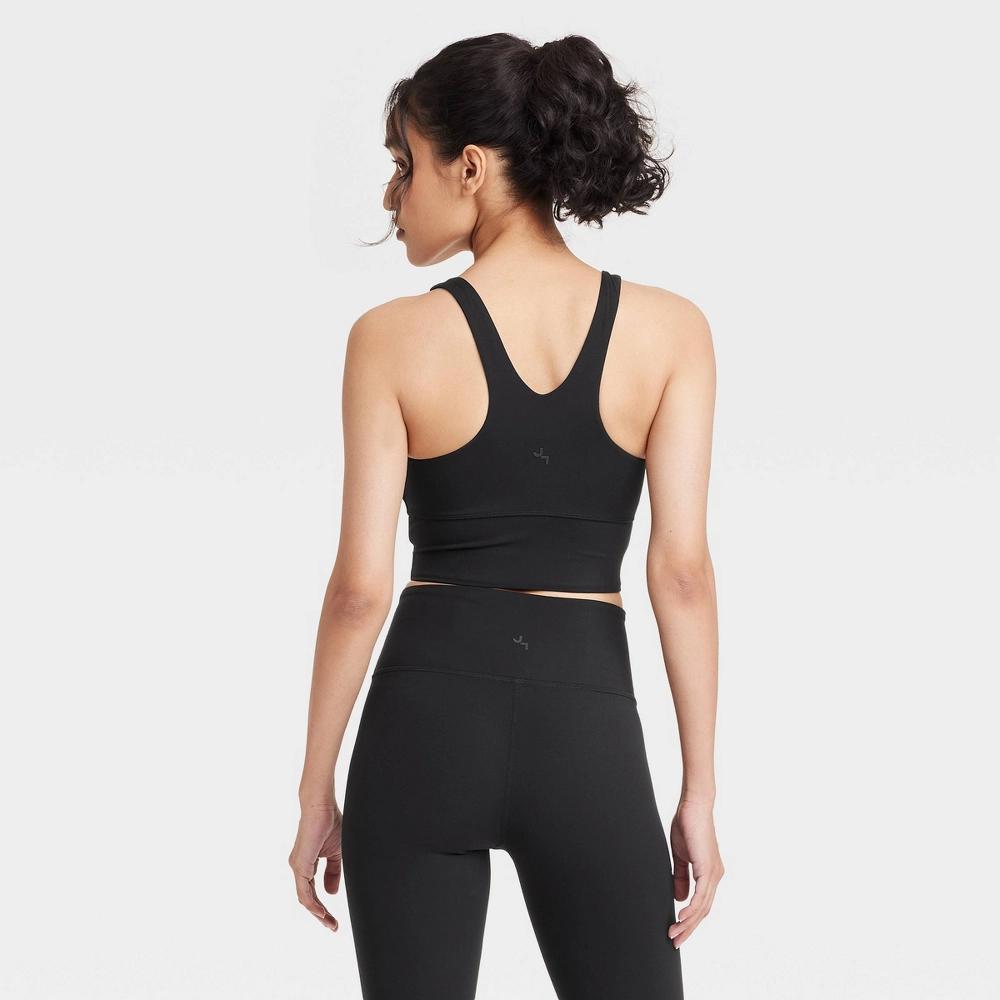 Women's Square Neck Cropped Support Tank Top - JoyLab™ Product Image