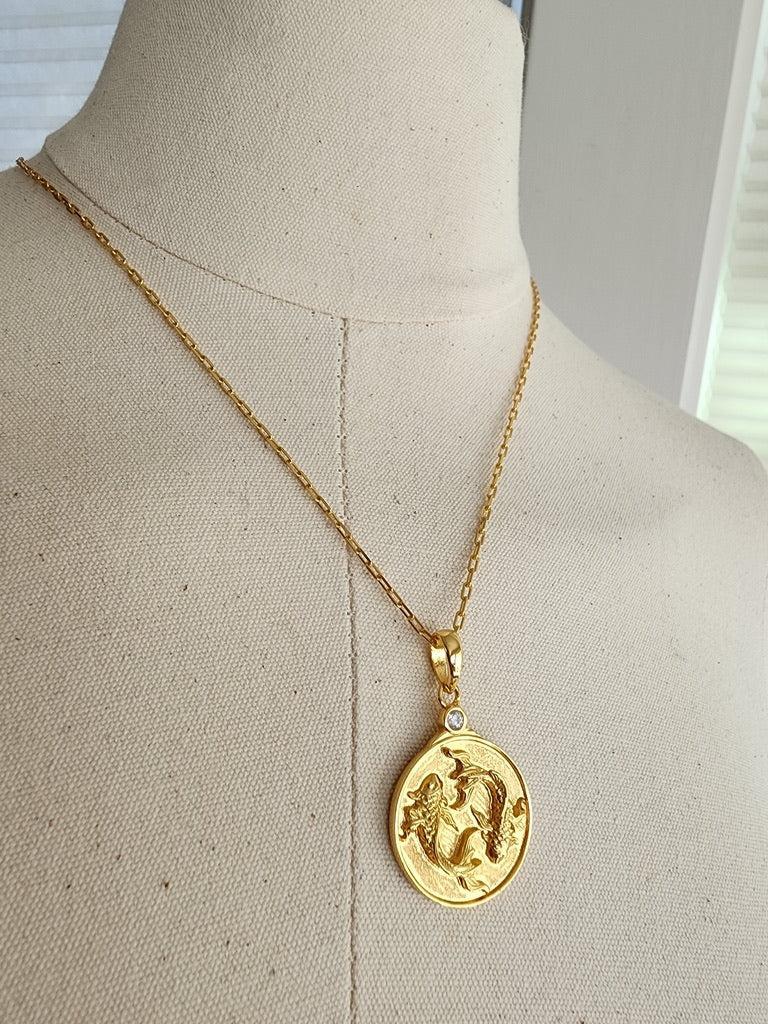 Zodiac Capricorn Necklace Female Product Image