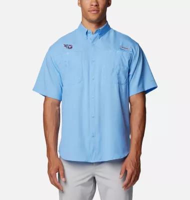 Columbia Men's PFG Tamiami Short Sleeve Shirt - Tennessee Titans- Product Image