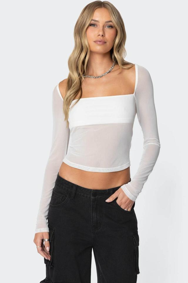 Marta Mesh Top Product Image