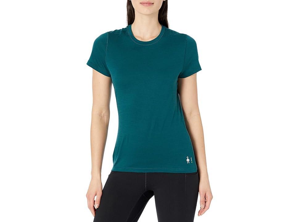 Smartwool Merino Short Sleeve Tee (Twilight Blue) Women's Clothing Product Image