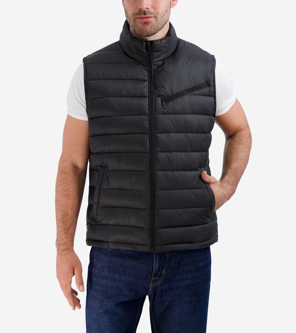 Men's Quilted Vest Product Image