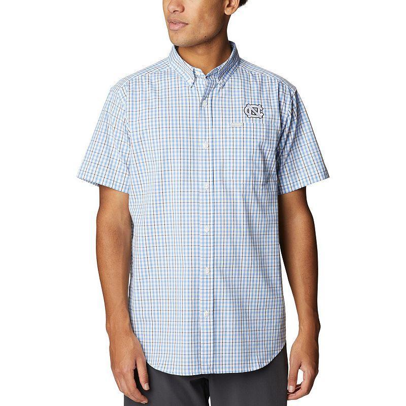 Mens Columbia Carolina Blue North Carolina Tar Heels Rapid Rivers Logo Button-Down Shirt Product Image