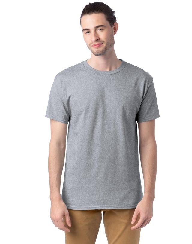 Mens Hanes Essentials 4-Pack Cotton T-Shirt Product Image