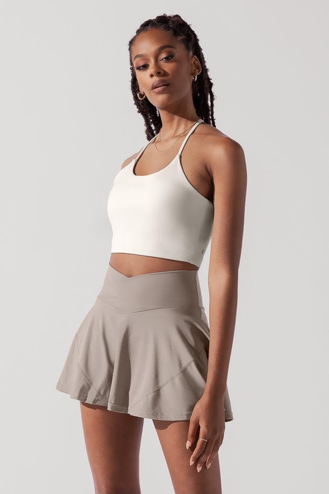 Flexy Crop Top - Cream Product Image