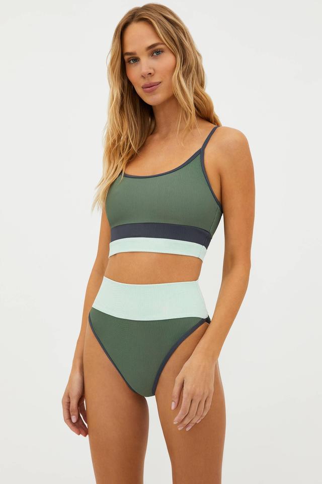 Eva Top Palm Paradise Colorblock Product Image