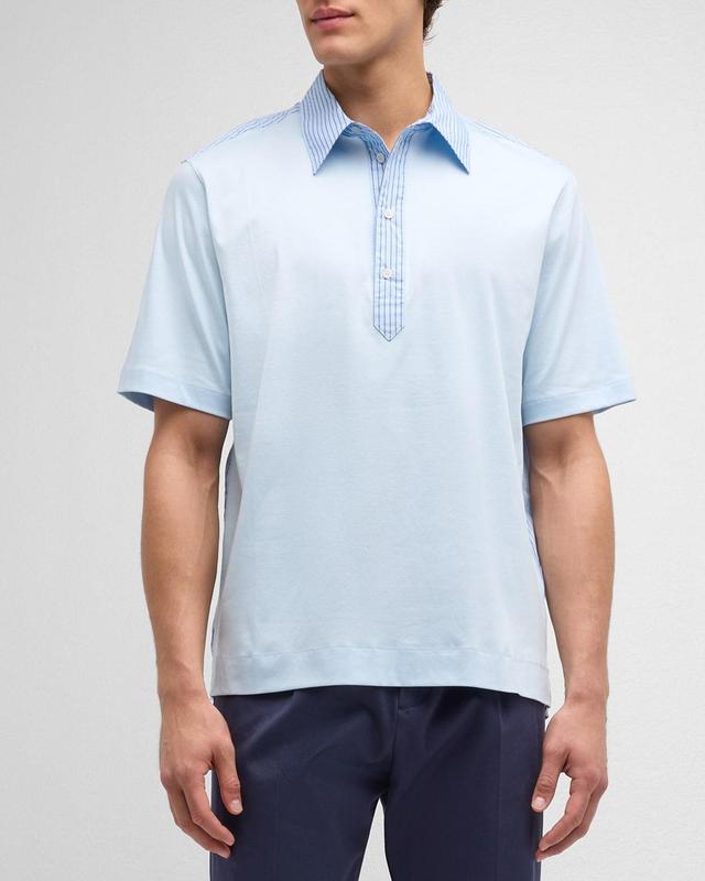 Mens Hybrid Dress Polo Shirt Product Image