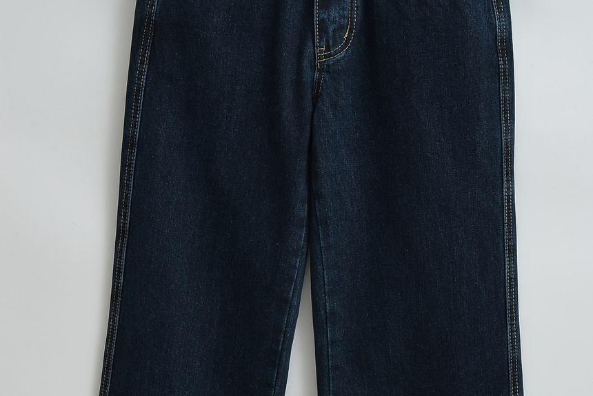 Mid Waist Flared Jeans Product Image