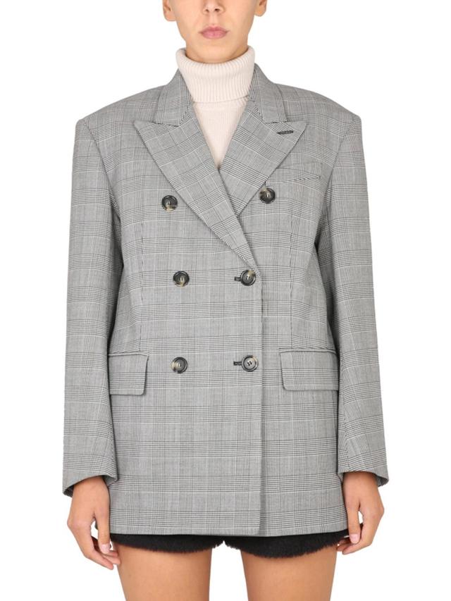 MAX MARA Double-breasted Jacket In Black Product Image