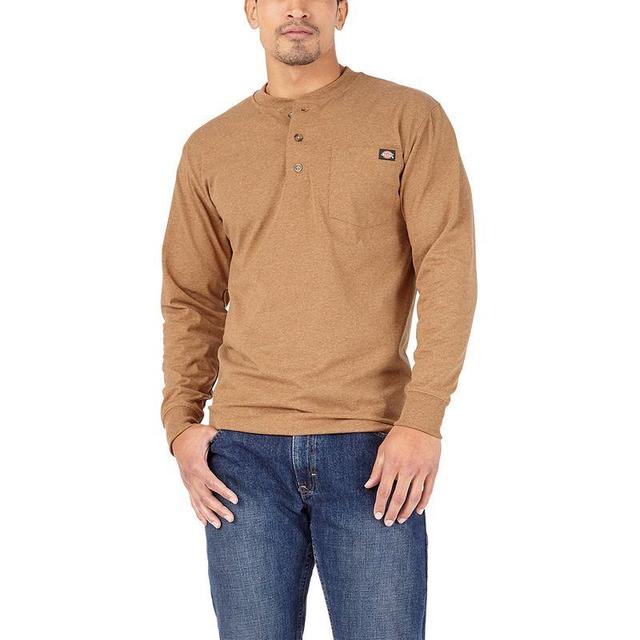 Mens Dickies Heavyweight Heathered Henley Product Image