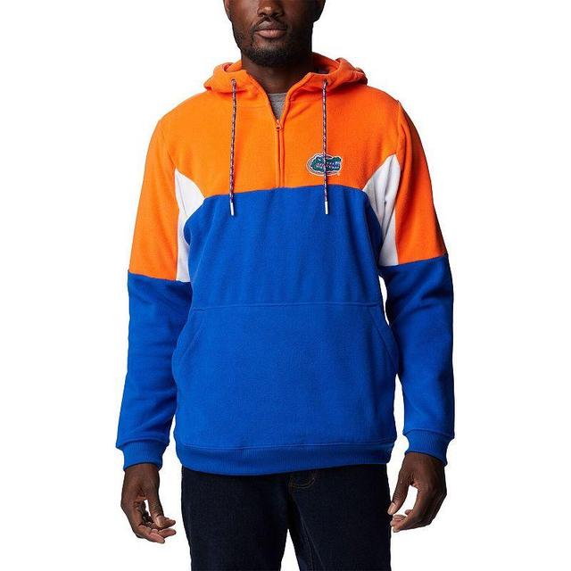 Mens Columbia Royal Florida Gators Lodge Quarter-Zip Hoodie Product Image