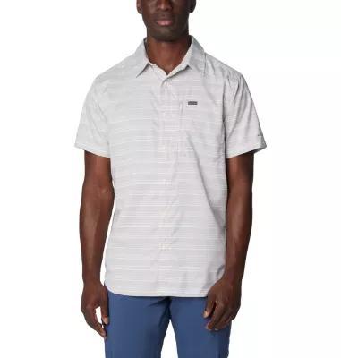 Columbia Men's Silver Ridge Utility Lite Novelty Short Sleeve Shirt - Tall- Product Image