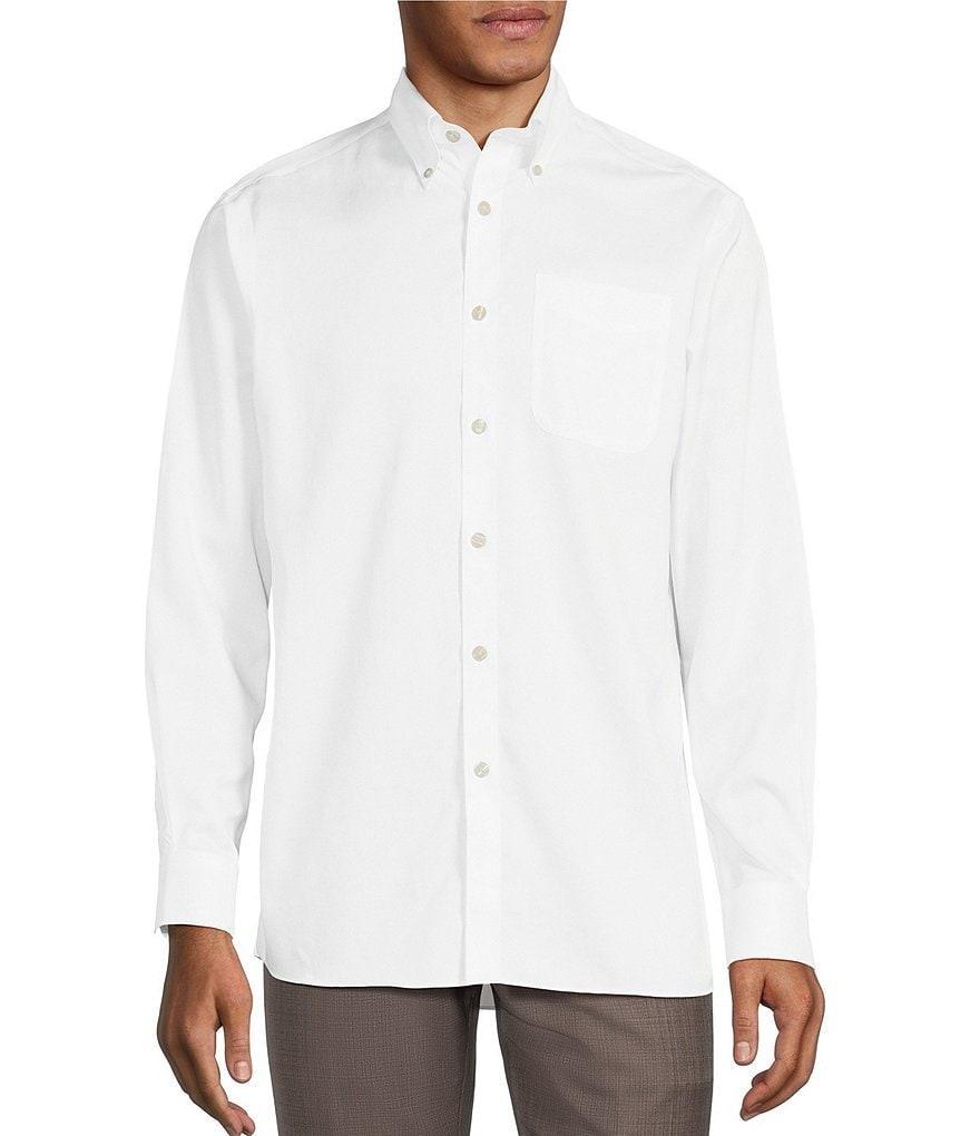 Hart Schaffner Marx State Street Essentials Solid Button-Down Collar Sportshirt Product Image