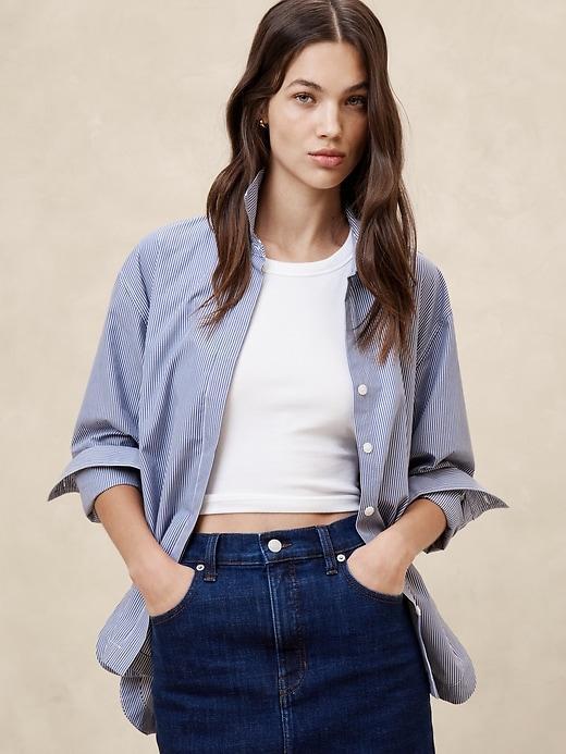 Oversized Cotton Shirt Product Image