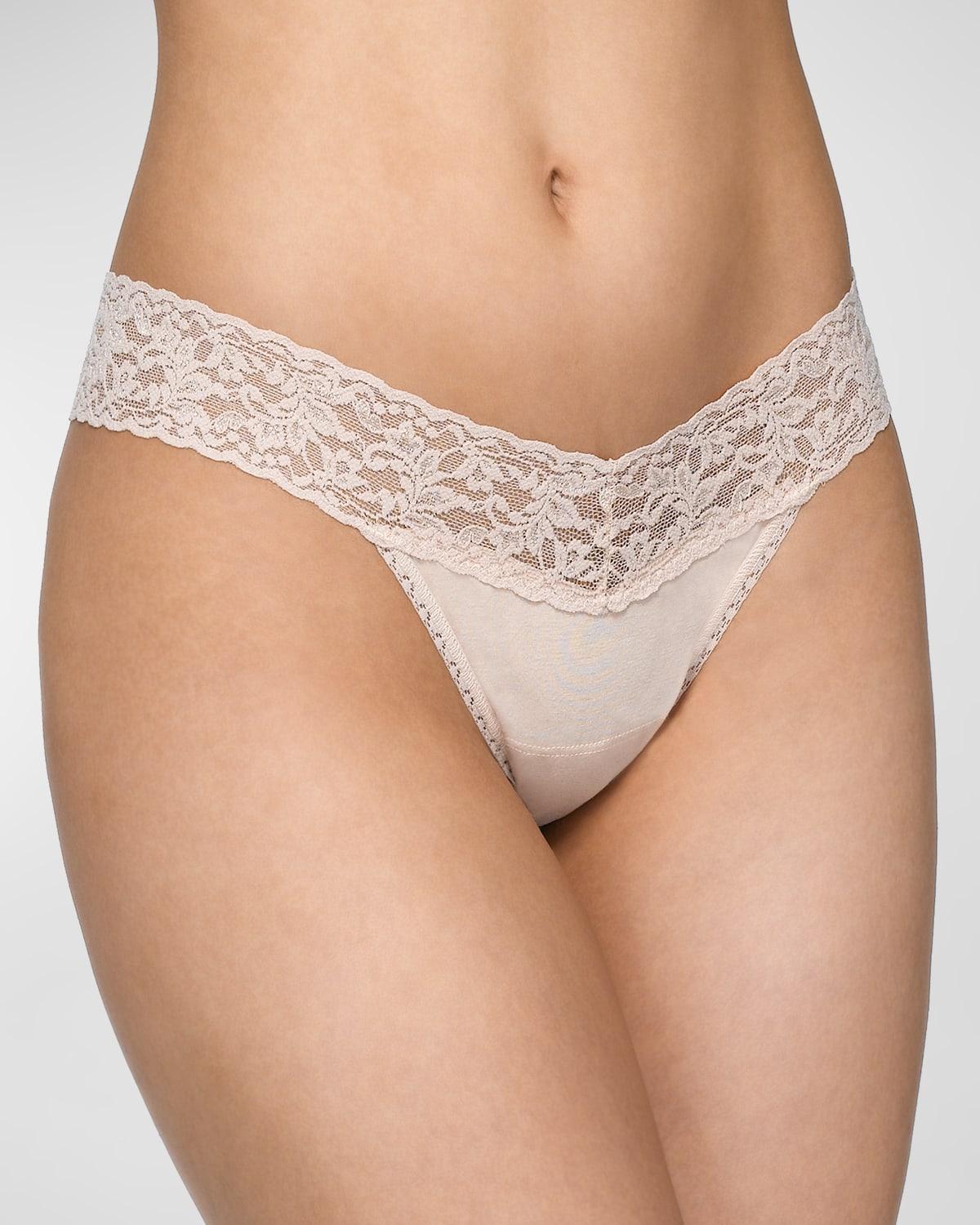 Hanky Panky Cotton with a Conscience Low-Rise Thong Product Image