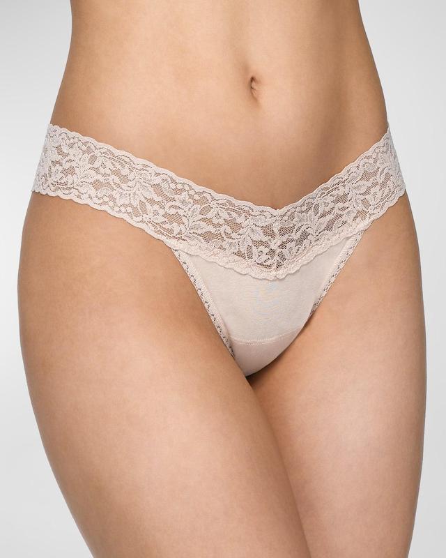 Supima Cotton Low Rise Thong Product Image