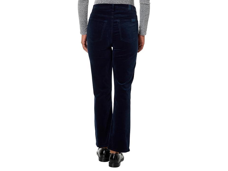 7 For All Mankind High Waist Slim Kick Flare Velvet Pants Product Image