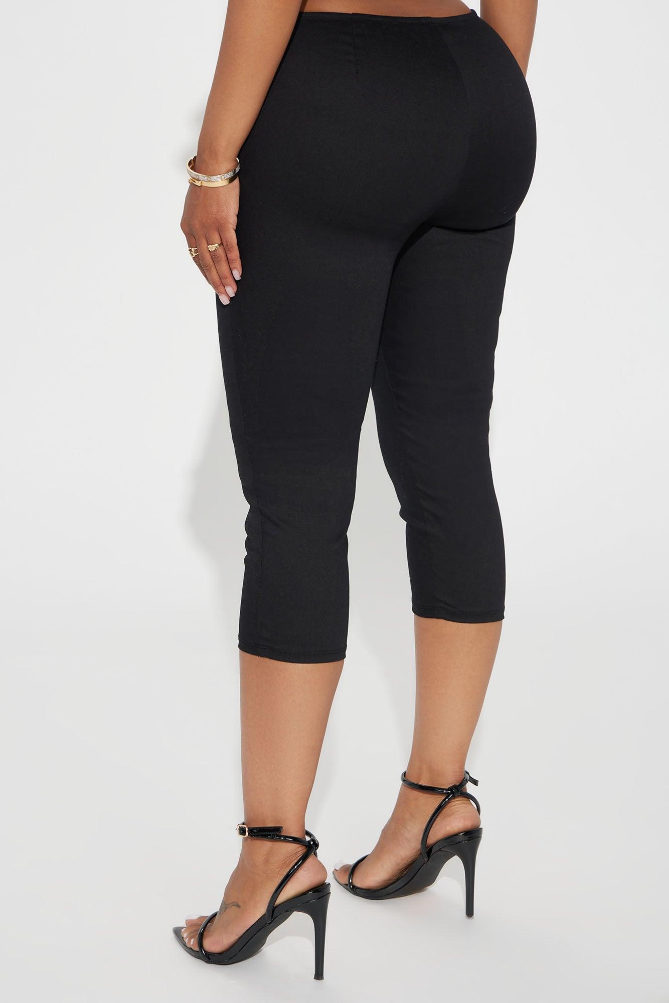 On My Commands Capri Pant - Black Product Image