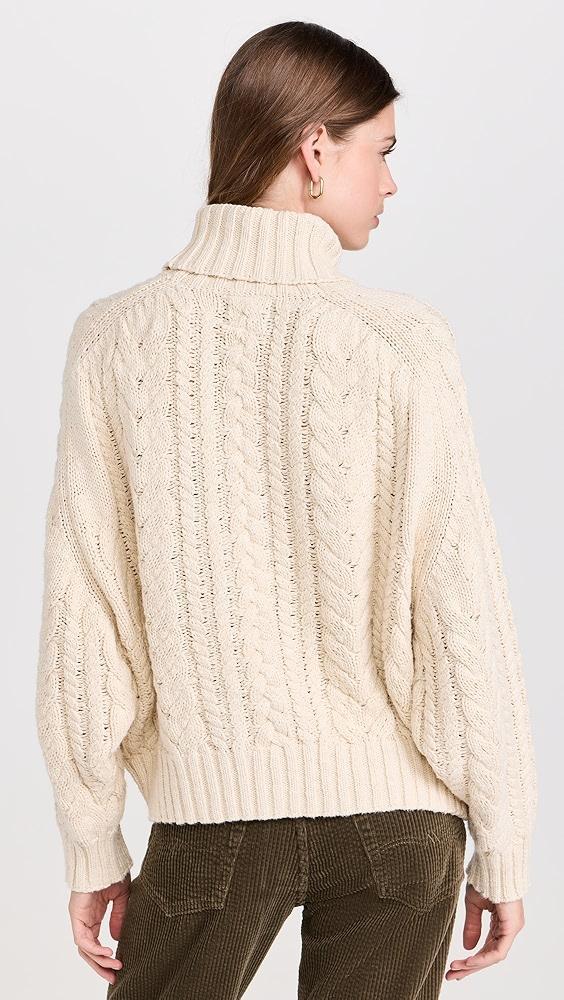 Denimist Cable Turtleneck Sweater | Shopbop Product Image