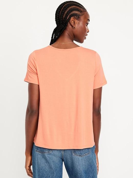 Luxe V-Neck T-Shirt Product Image