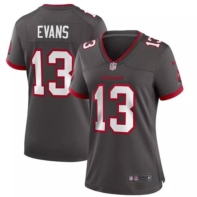 Womens Nike Mike Evans Pewter Tampa Bay Buccaneers Alternate Game Jersey Product Image