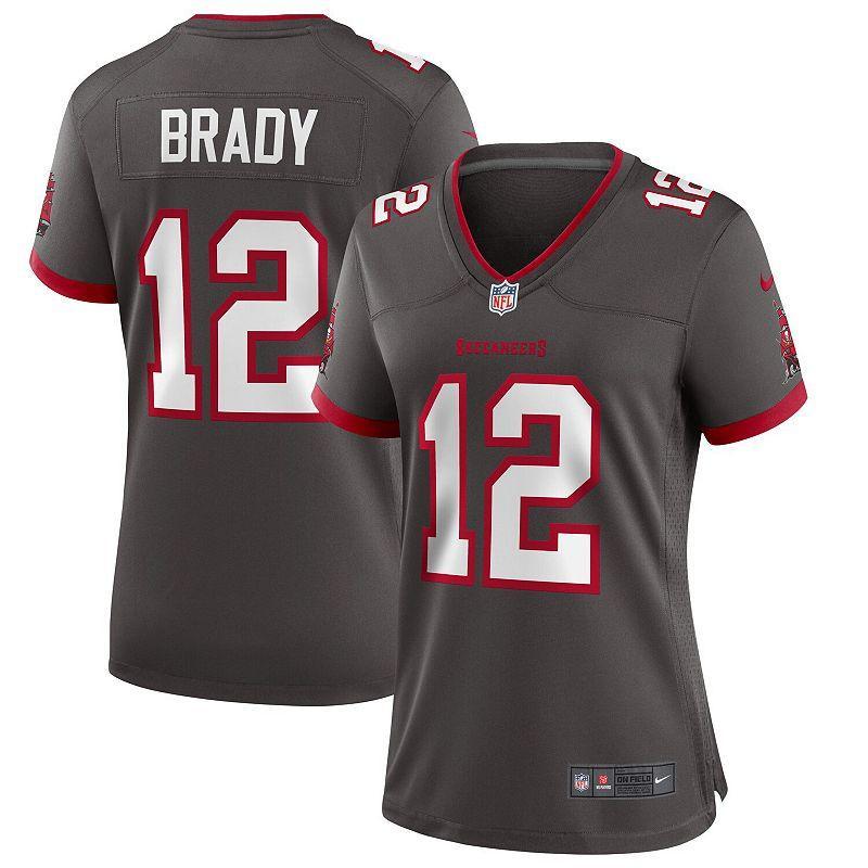 Nike Womens Tom Brady Nike Buccaneers Game Player Jersey - Womens Red Product Image