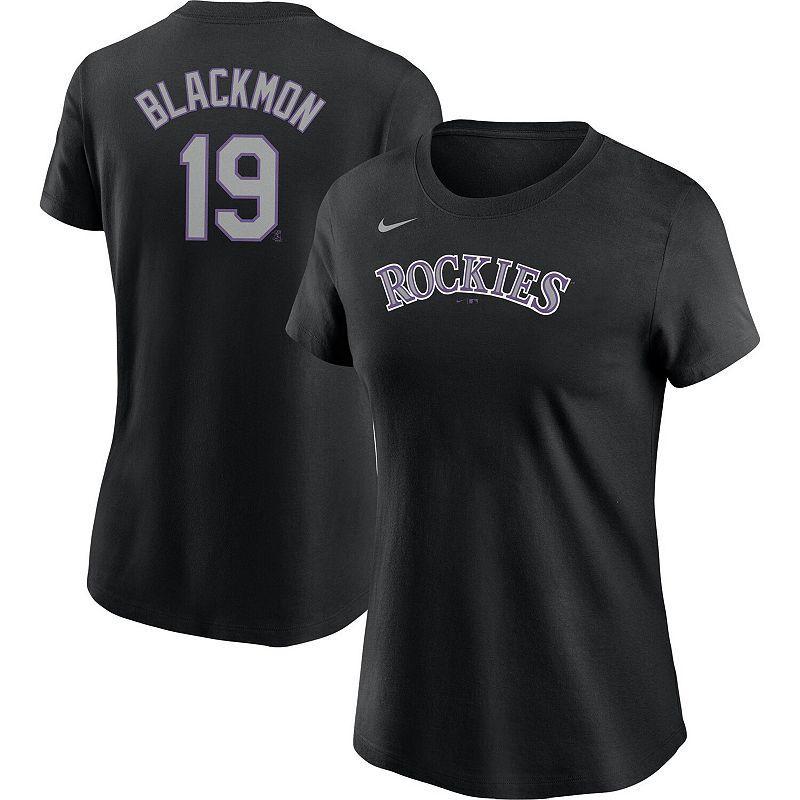 Womens Nike Charlie mon Colorado Rockies Name & Number T-Shirt Product Image