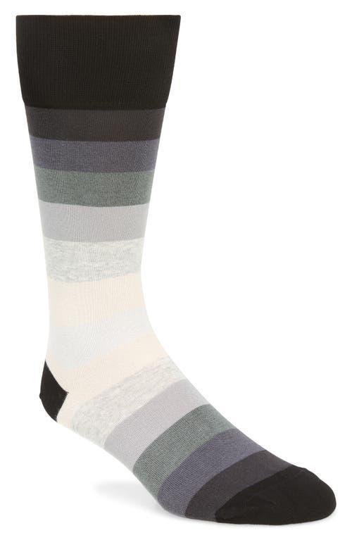 Mens Gradient Stripe Crew Socks Product Image